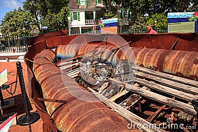 raft dubbed the Mariana sailed 111 miles to Key West, Floridaâ€™s shore. Editorial Stock Photo